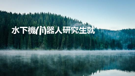 水下機(jī)器人研究生就業(yè)：探索未知深海，開啟科技新紀(jì)元！